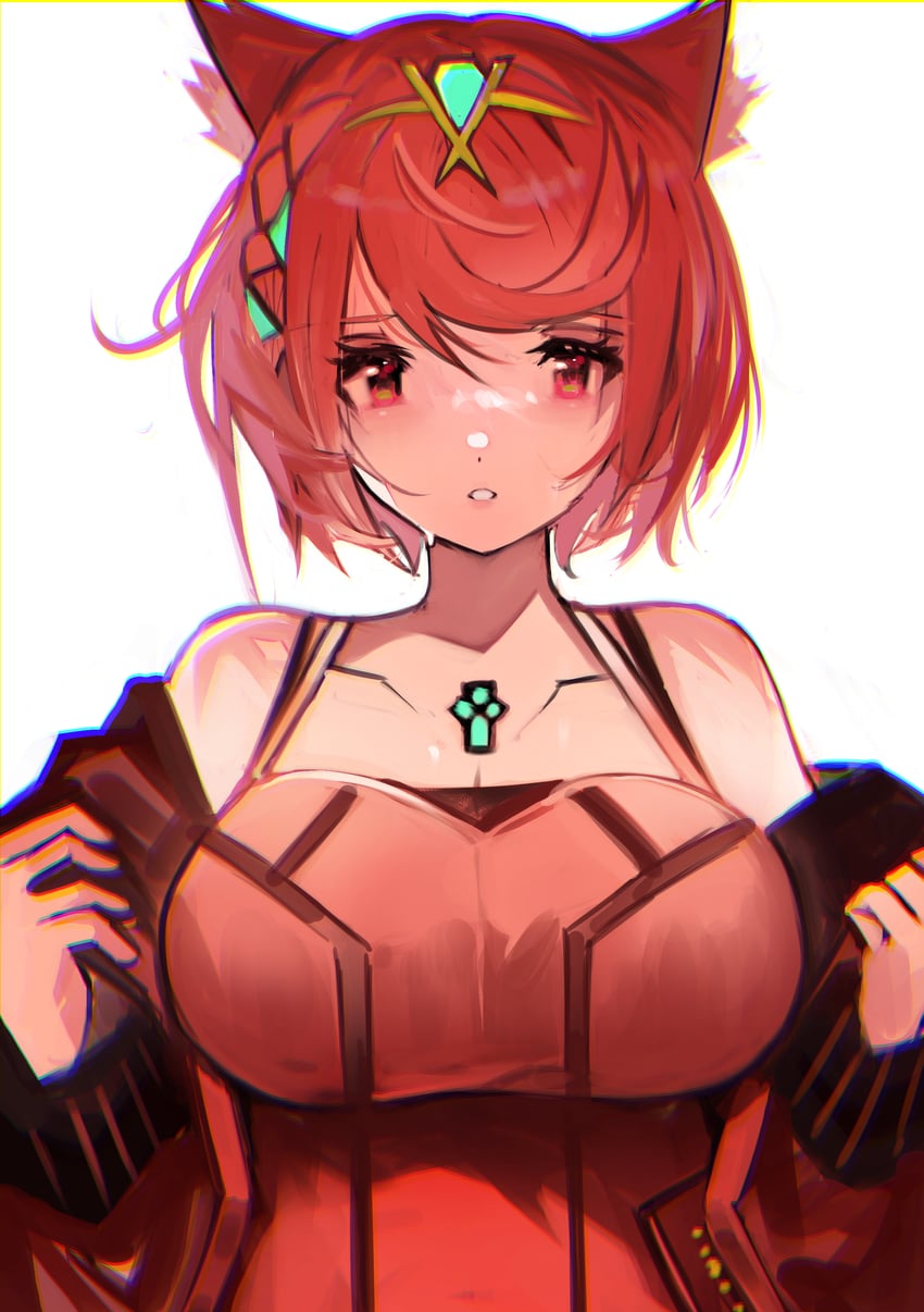pyra and mio (xenoblade chronicles and 2 more) drawn by tarbo_(exxxpiation)