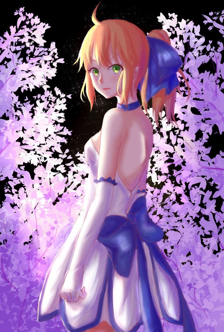 artoria pendragon and saber (fate and 1 more) drawn by vdoder
