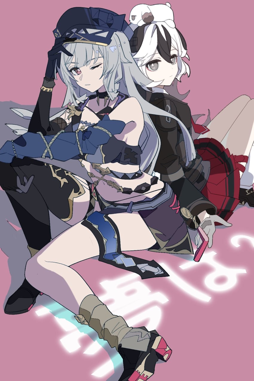 coralie 6626 planck and erdos helia (honkai and 1 more) drawn by yorumata0v0