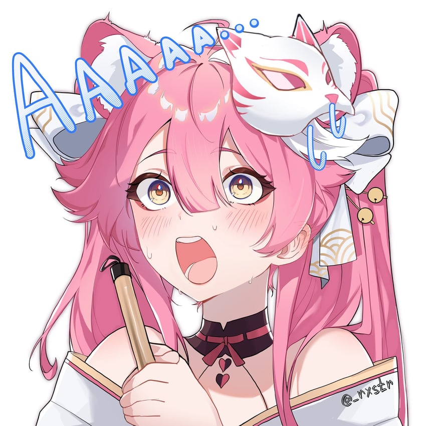 raora panthera (hololive and 1 more) drawn by andromeda_(rxstr)