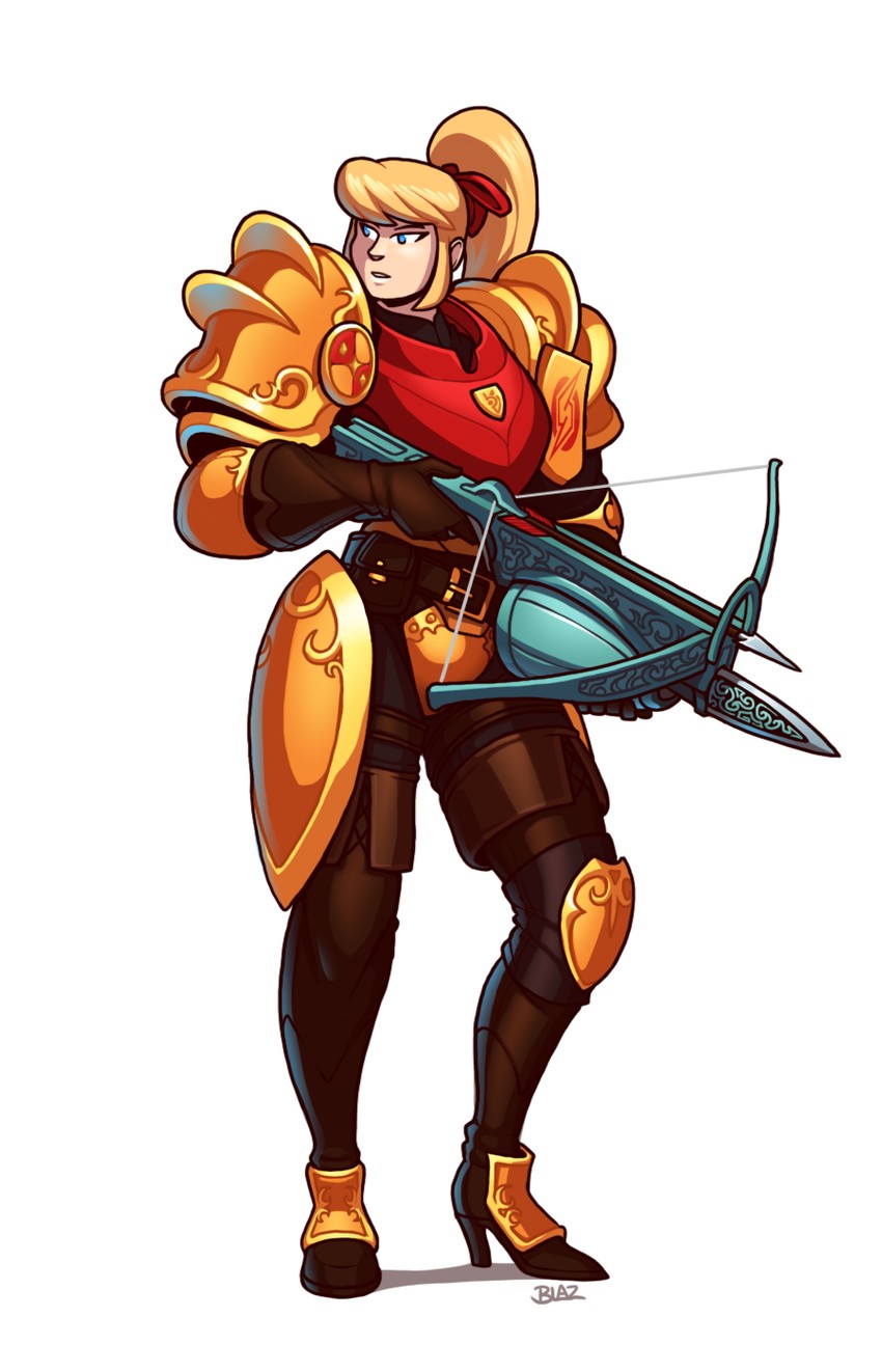 samus aran (metroid) drawn by blaz_b._aros