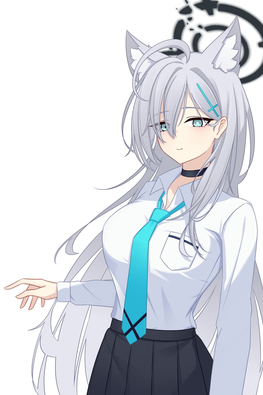 shiroko and shiroko terror (blue archive) drawn by siranui_desu