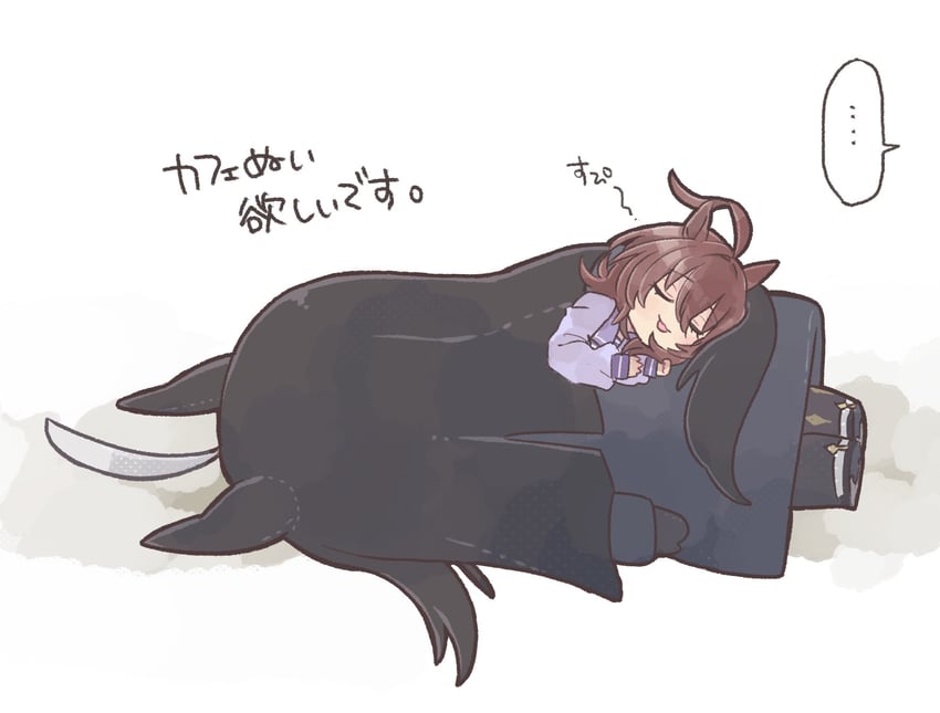 agnes tachyon and manhattan cafe (umamusume) drawn by yagamin_(ygmn01)