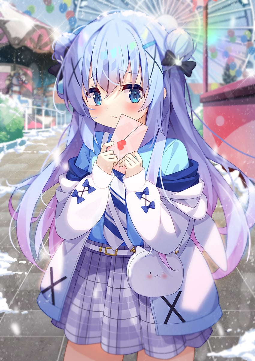 kafuu chino (gochuumon wa usagi desu ka?) drawn by taku_michi