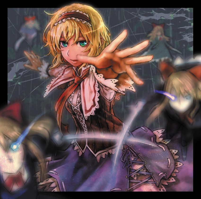 alice margatroid and shanghai doll (touhou) drawn by ichimi_tougarashi