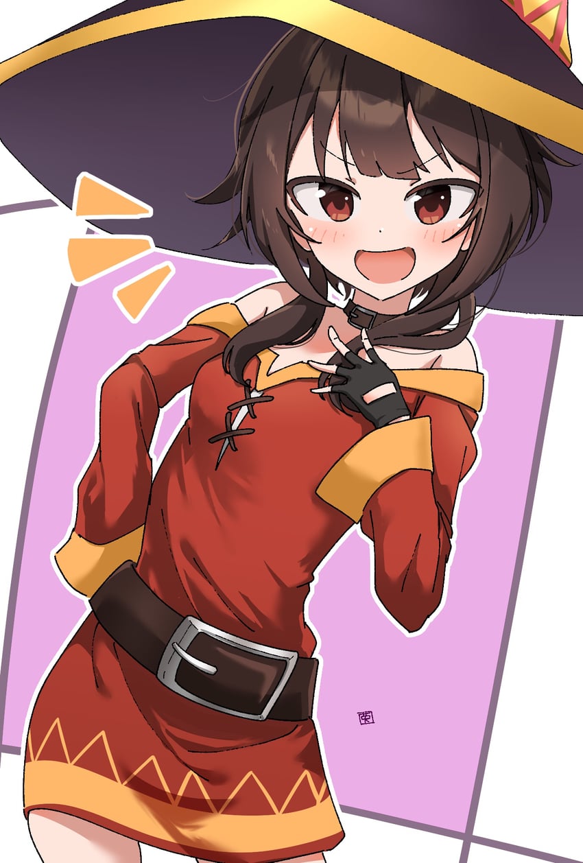megumin (kono subarashii sekai ni shukufuku wo!) drawn by illustratorhide