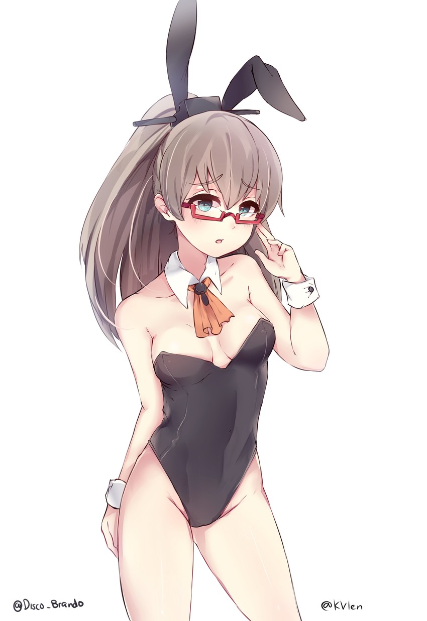 kumano (kantai collection) drawn by disco_brando and kvlen