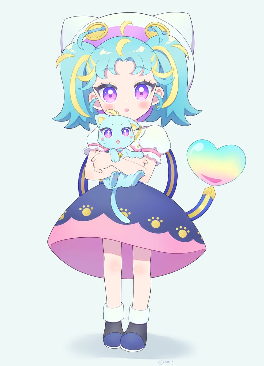 myamu (pretty series and 1 more) drawn by momokan_(mmkn100)