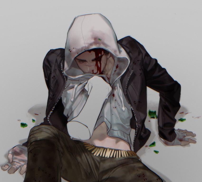 the legion and frank morrison (dead by daylight) drawn by c2h4_(1849155751)