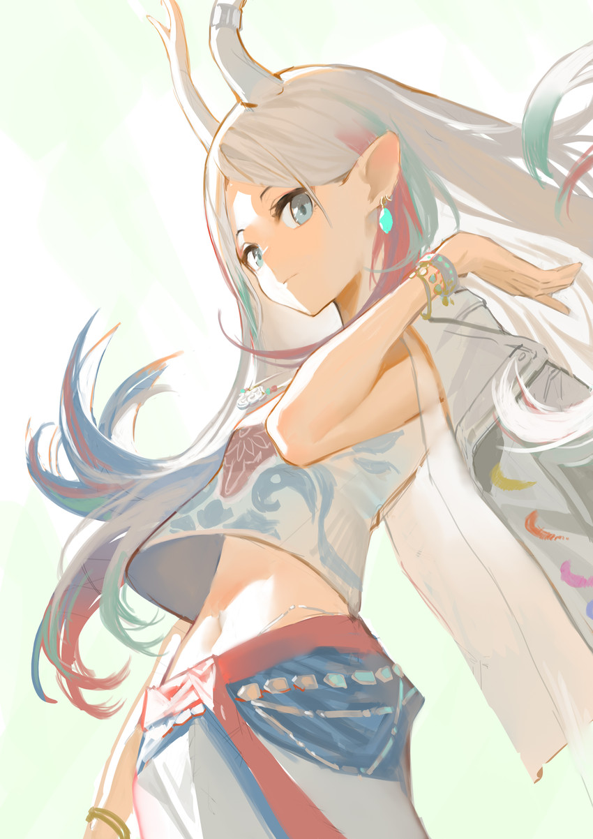 nine-colored deer (arknights and 1 more) drawn by clay_(clayjun)