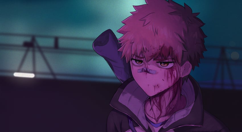 emiya shirou (fate and 3 more) drawn by shokobr