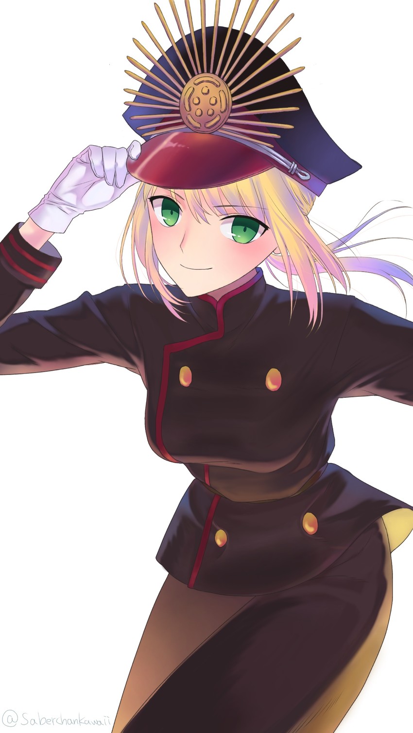 artoria pendragon, saber, and oda nobunaga (fate and 1 more) drawn by nipi27