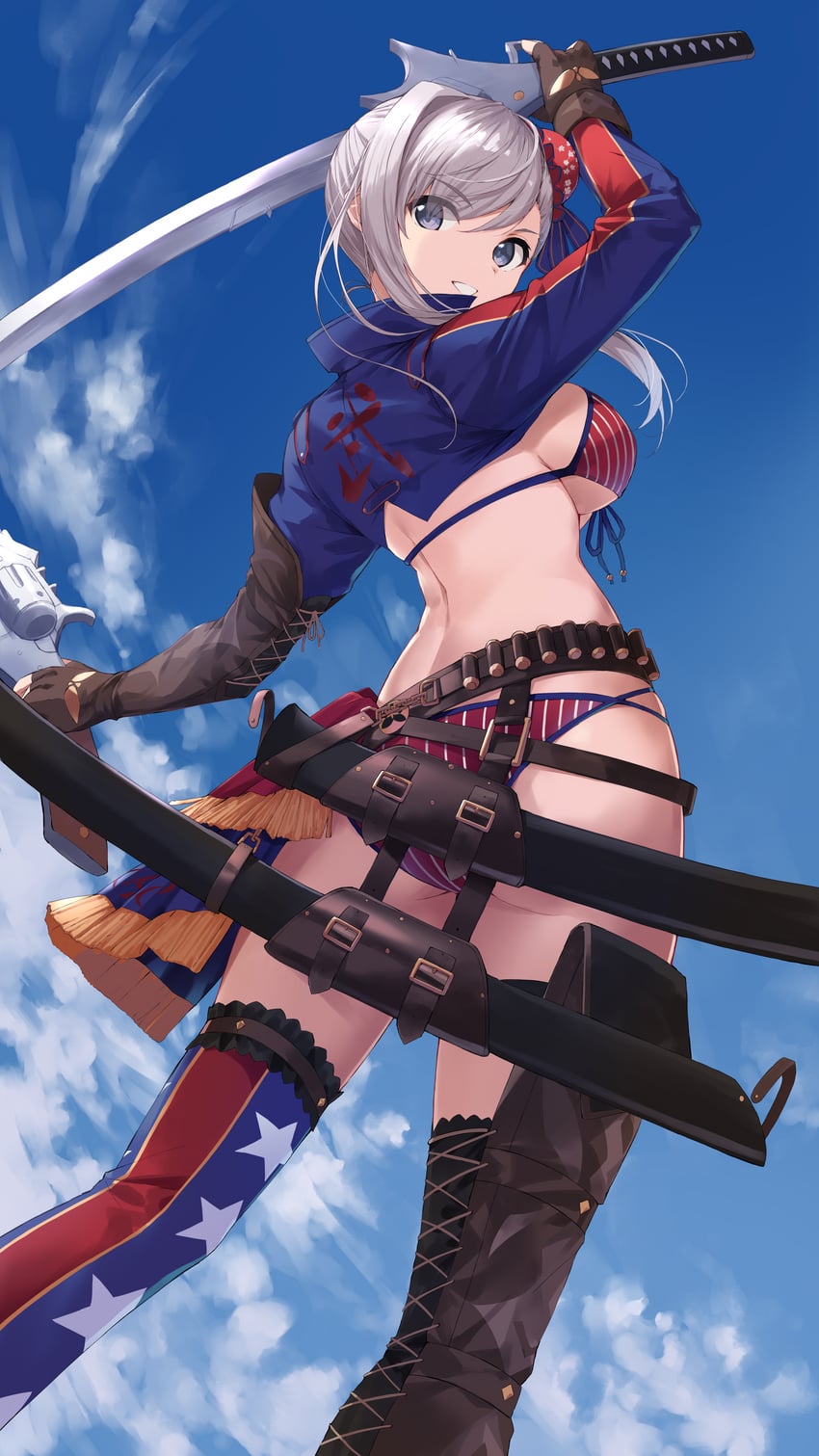 miyamoto musashi (fate and 1 more) drawn by yanagi_marie