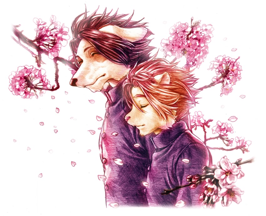 soutarou touno and kyouji takahara (morenatsu) drawn by gavadon_(artist)