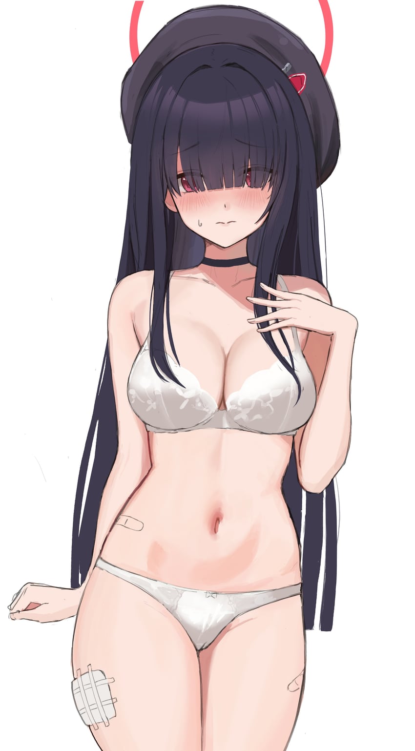 justice task force member (blue archive) drawn by boneseing