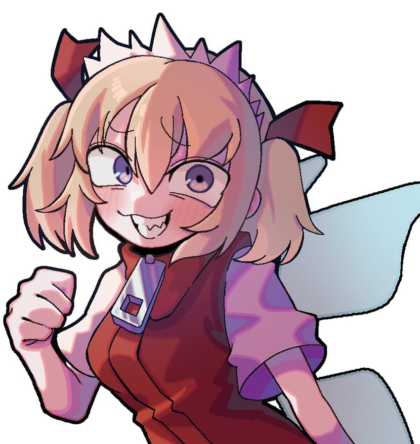 sunny milk and shiriri saikyo (touhou and 1 more) drawn by qrteg87yhl16571