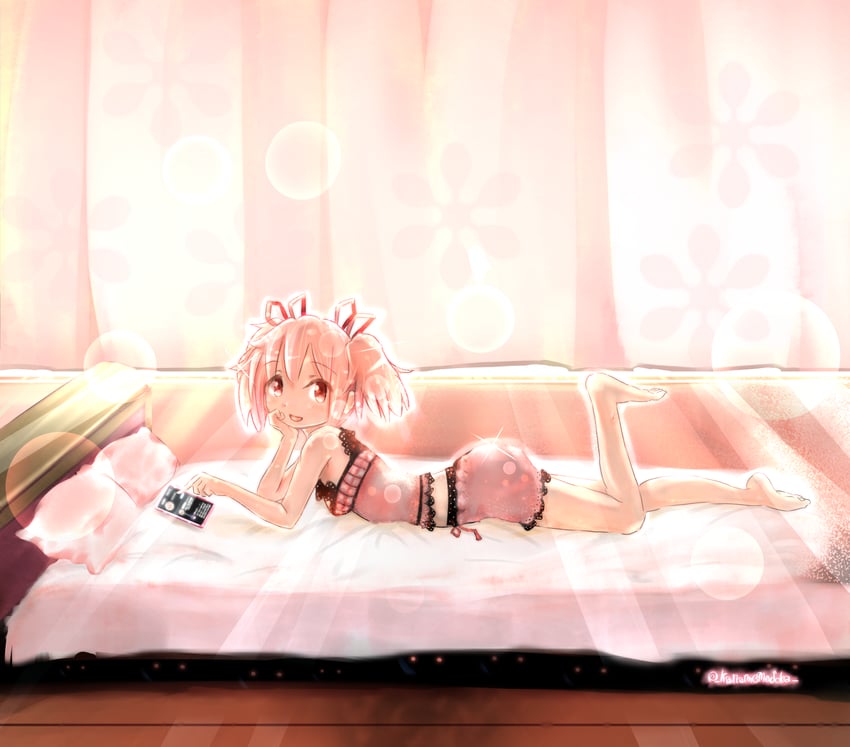 kaname madoka (mahou shoujo madoka magica) drawn by kanamemadoka_(artist)