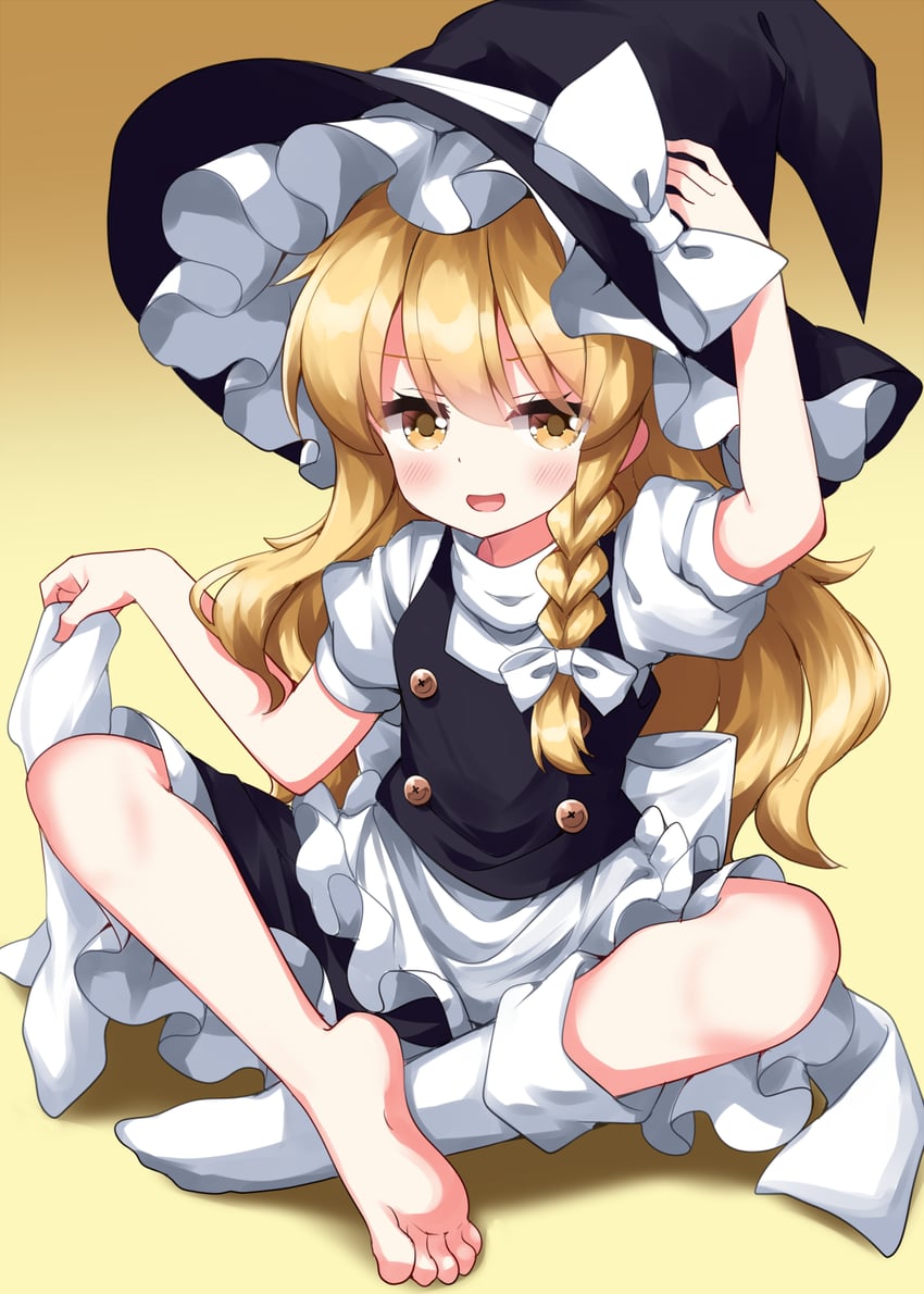kirisame marisa (touhou) drawn by ruu_(tksymkw)