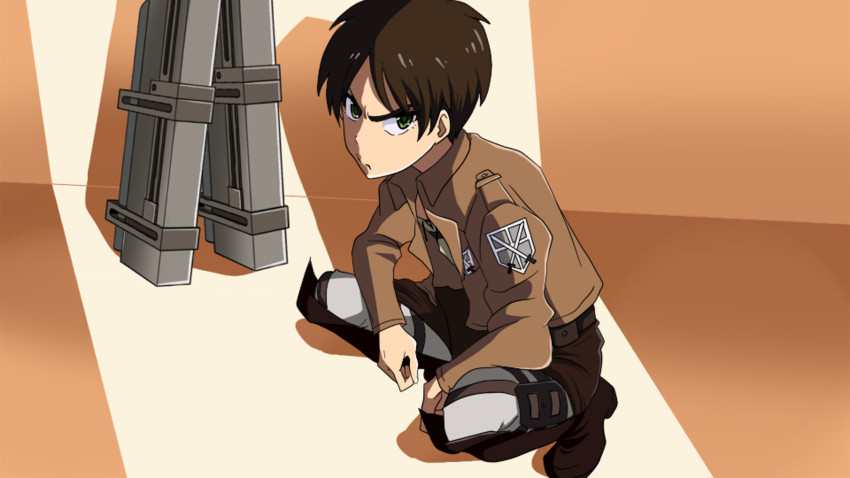 eren yeager (kill la kill and 1 more) drawn by 2121g