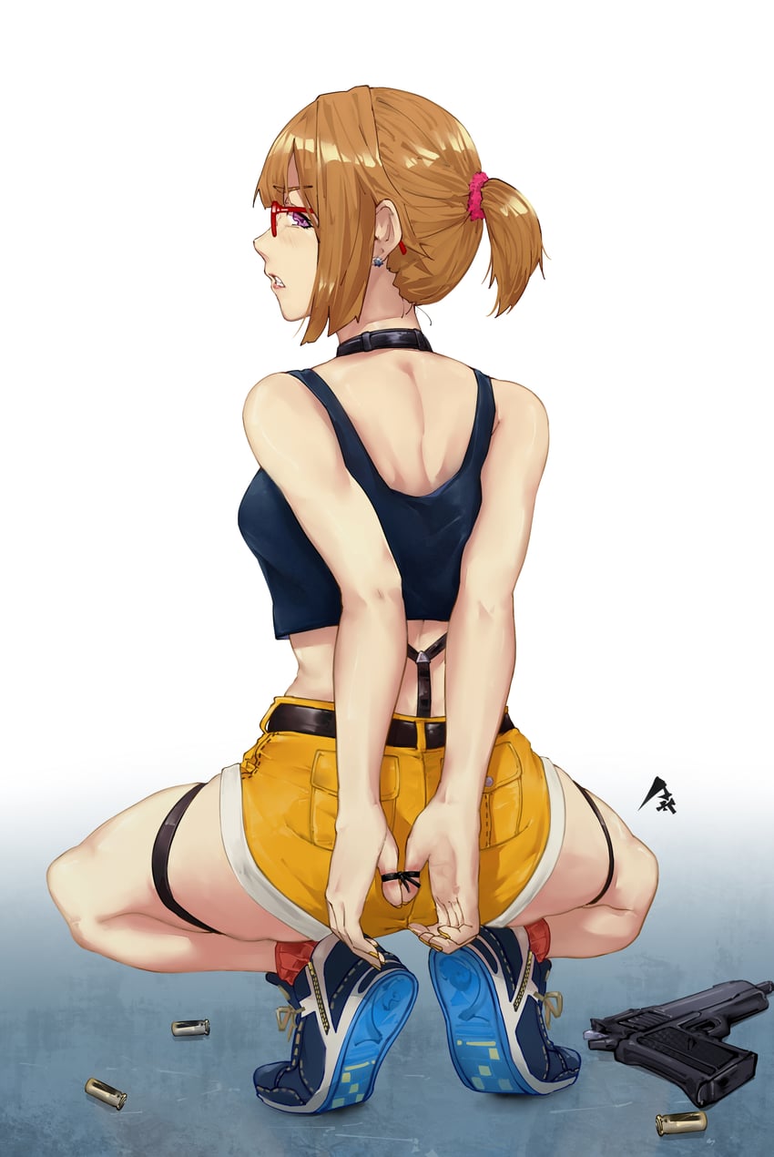 grizzly mkv (girls' frontline) drawn by pick'k