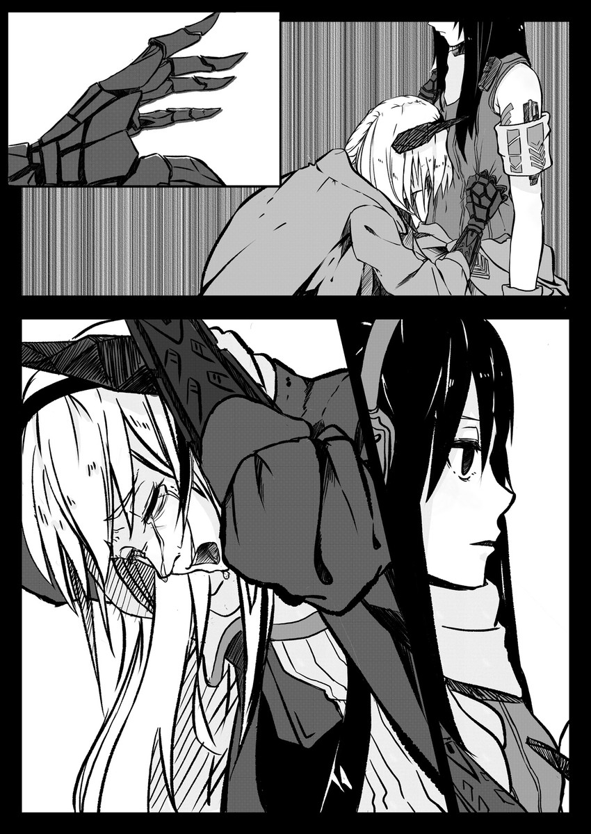m4a1, m4 sopmod ii, and st ar-15 (girls' frontline) drawn by gz_(gzdteee)