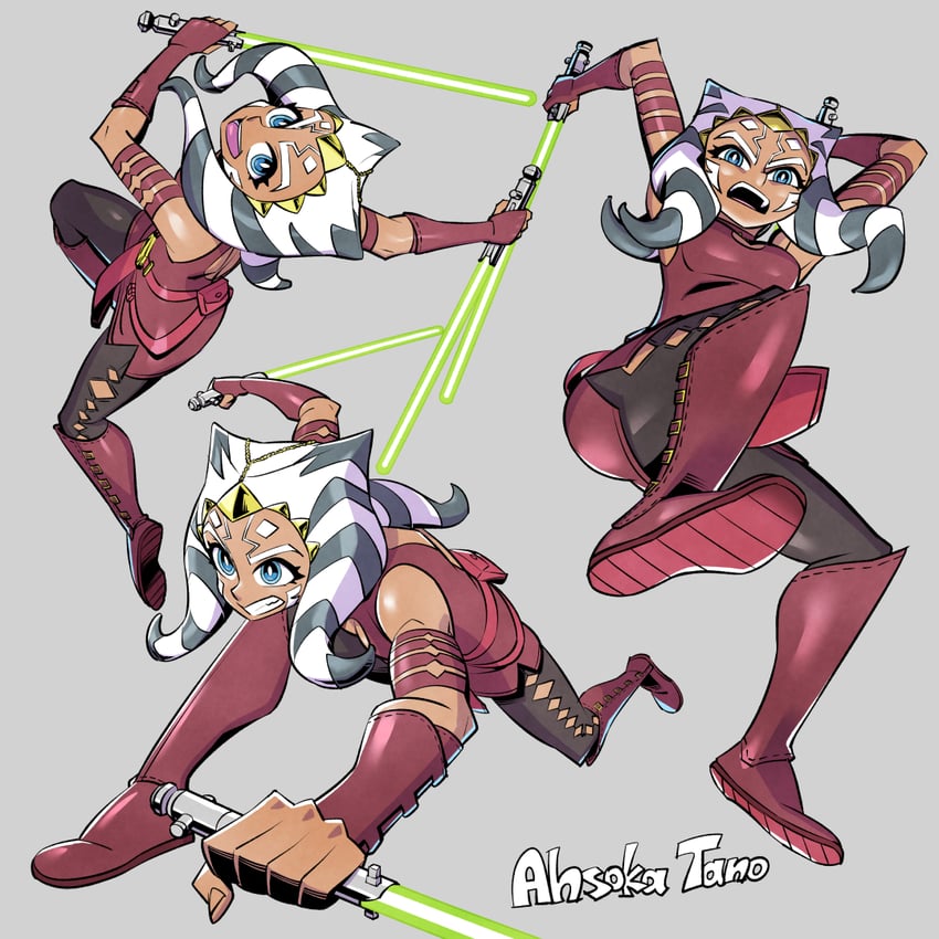 ahsoka tano (star wars and 1 more) drawn by sunafuki_tabito