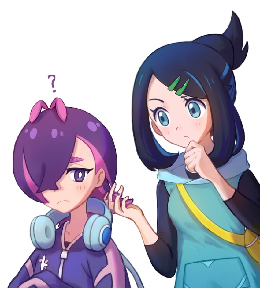 liko and dot (pokemon and 1 more) drawn by nekomura_saki
