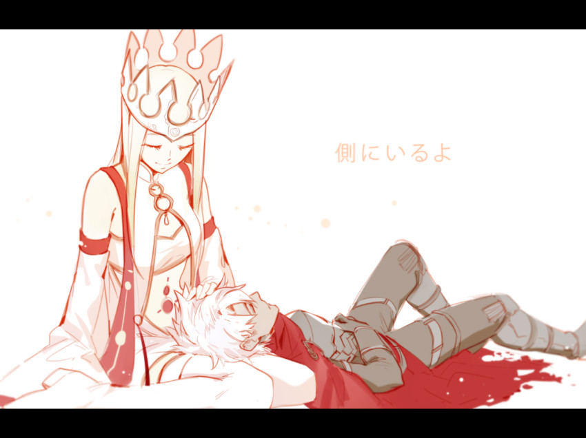 emiya kiritsugu and irisviel von einzbern (fate and 2 more) drawn by 3four