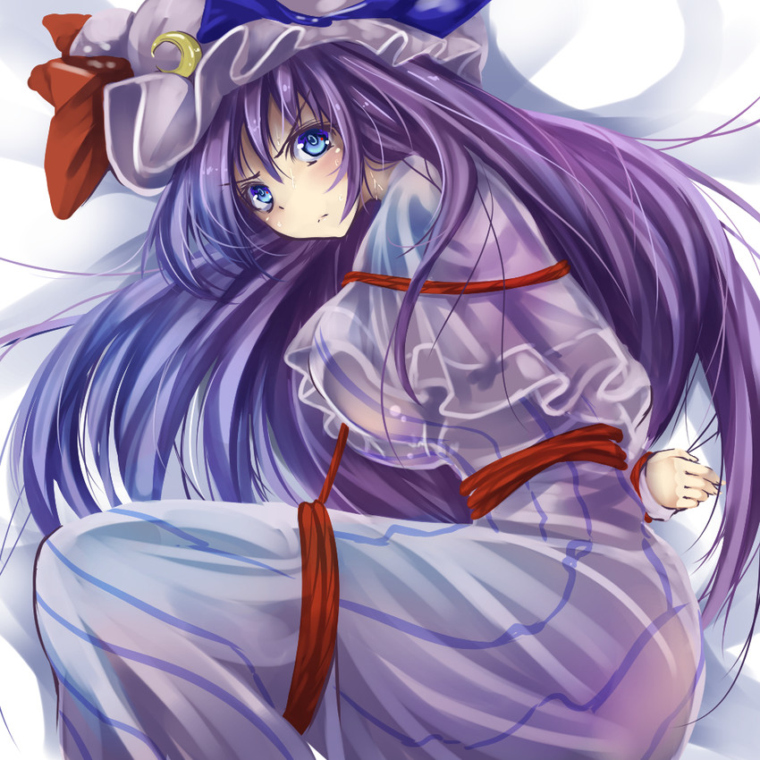patchouli knowledge (touhou) drawn by monikano