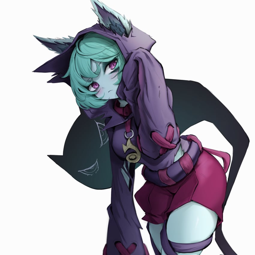 vex and vex shadow (league of legends) drawn by jeon_(user_ywaw3774)