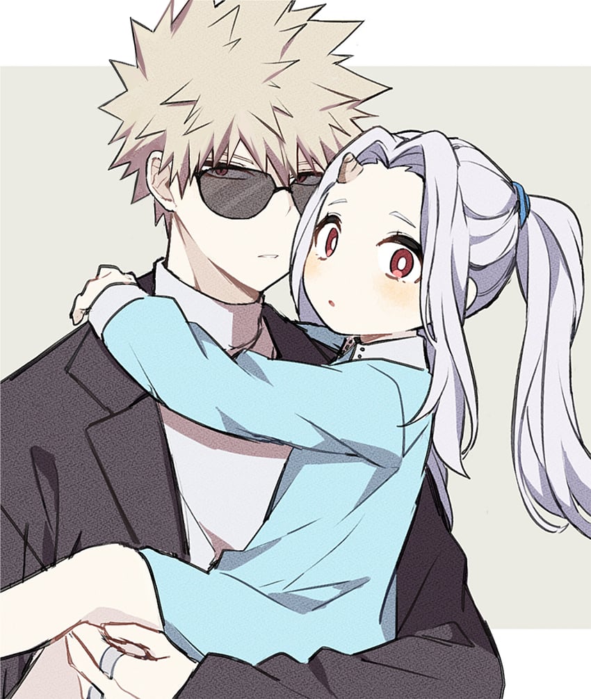 bakugou katsuki and eri (boku no hero academia) drawn by coi_mha