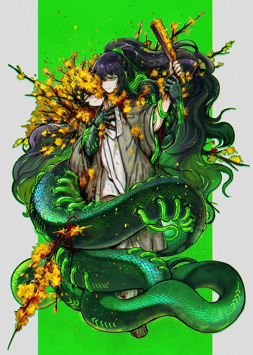 yi sang and hong lu (project moon and 1 more) drawn by flaw_eight