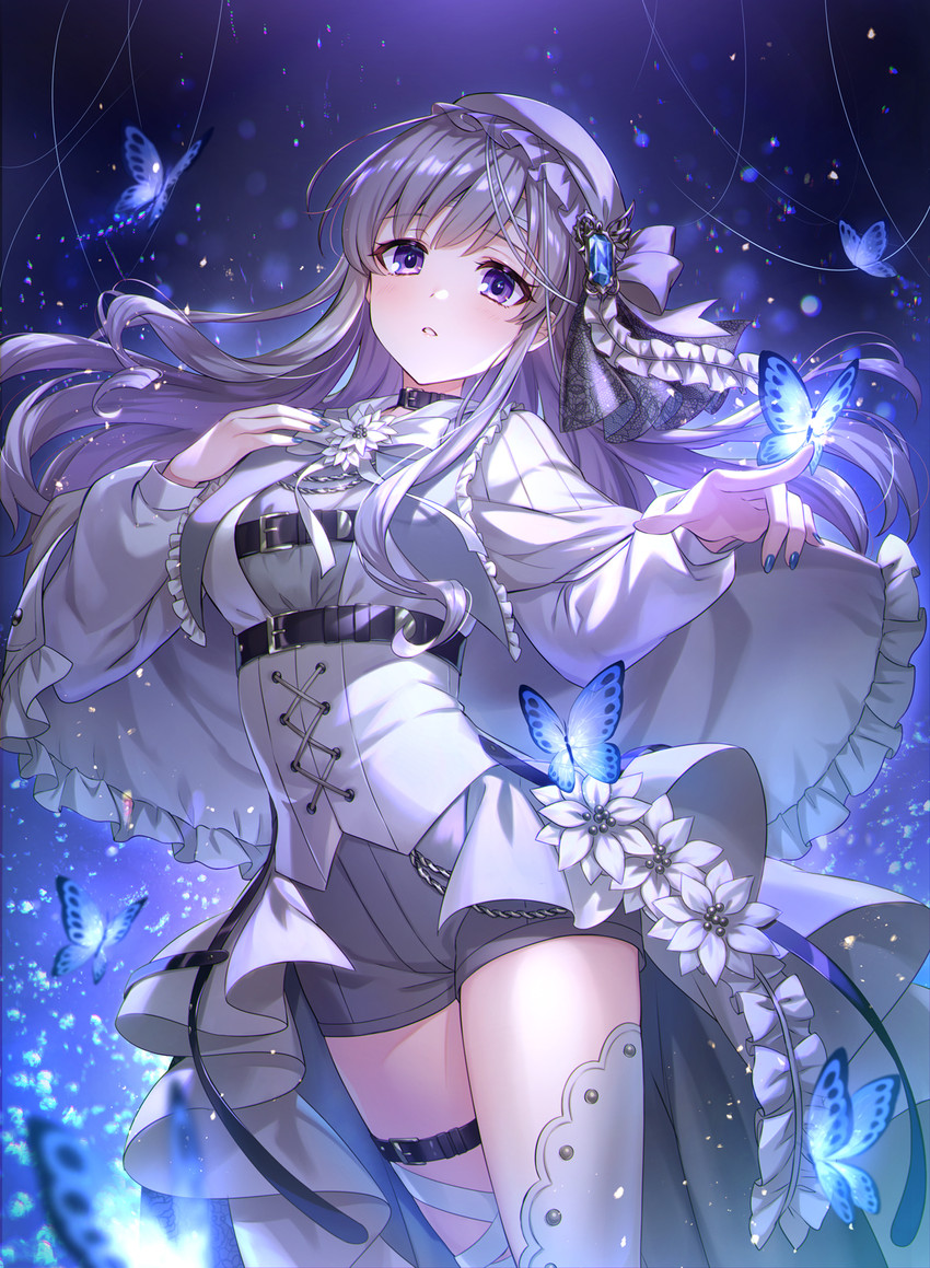 yukoku kiriko (idolmaster and 1 more) drawn by iku2727