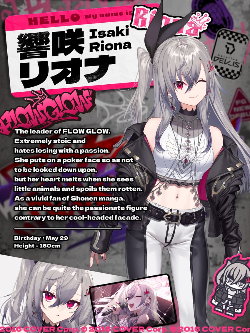 isaki riona (hololive and 1 more) drawn by shirabi
