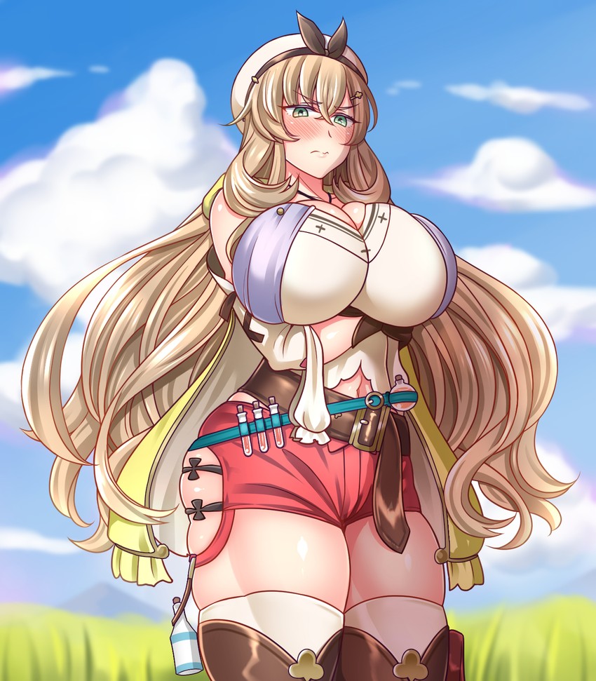 reisalin stout and barghest (fate and 4 more) drawn by yakisobapan_tarou_&_negitoro-ko