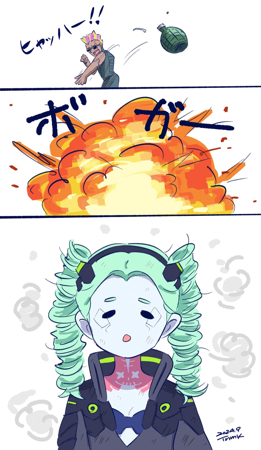 rebecca (sousou no frieren and 2 more) drawn by tsunemoku