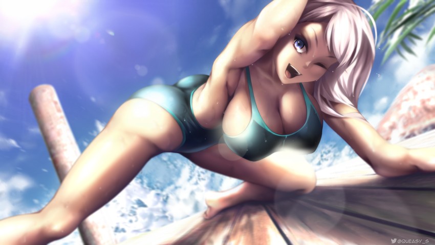 miyamoto musashi (fate and 1 more) drawn by queasy_s