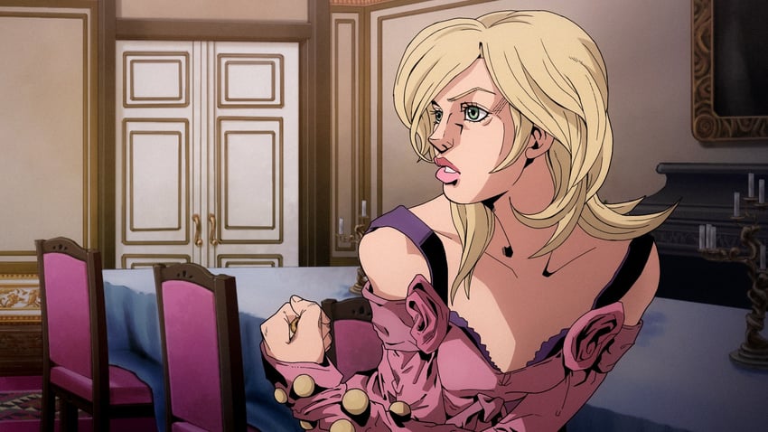 lucy steel (jojo no kimyou na bouken and 1 more) drawn by efrenrostran