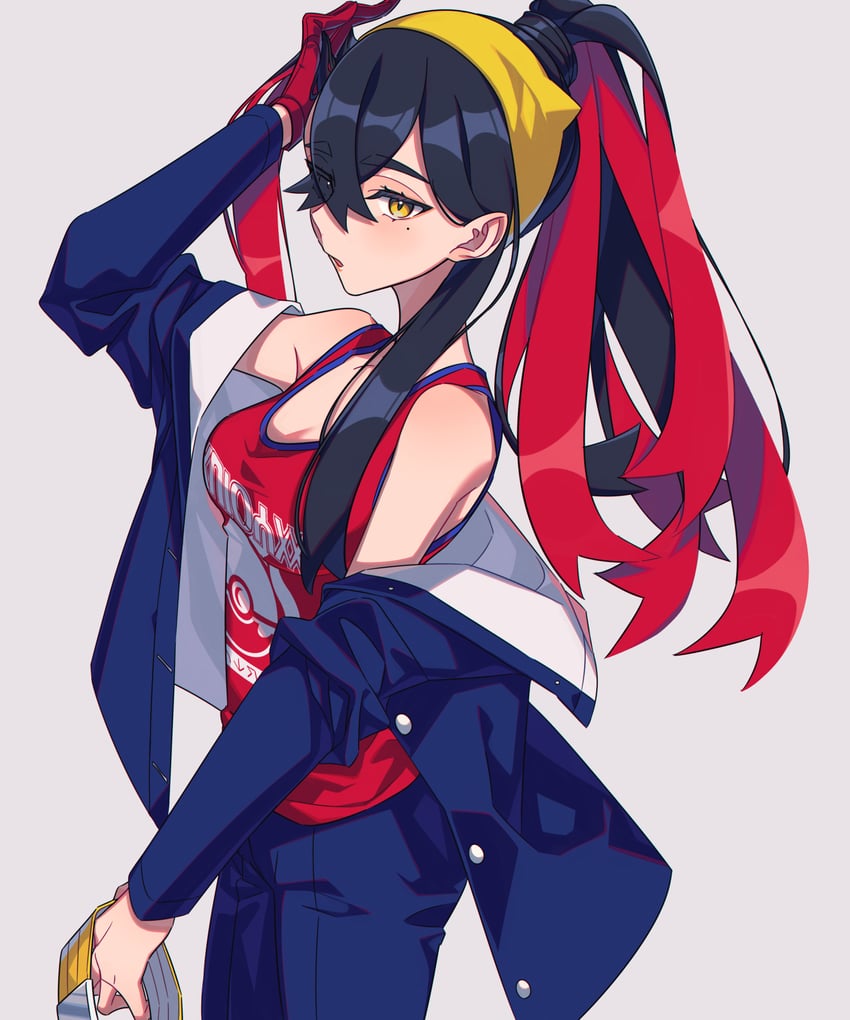 carmine (pokemon and 1 more) drawn by miri_(cherryjelly)