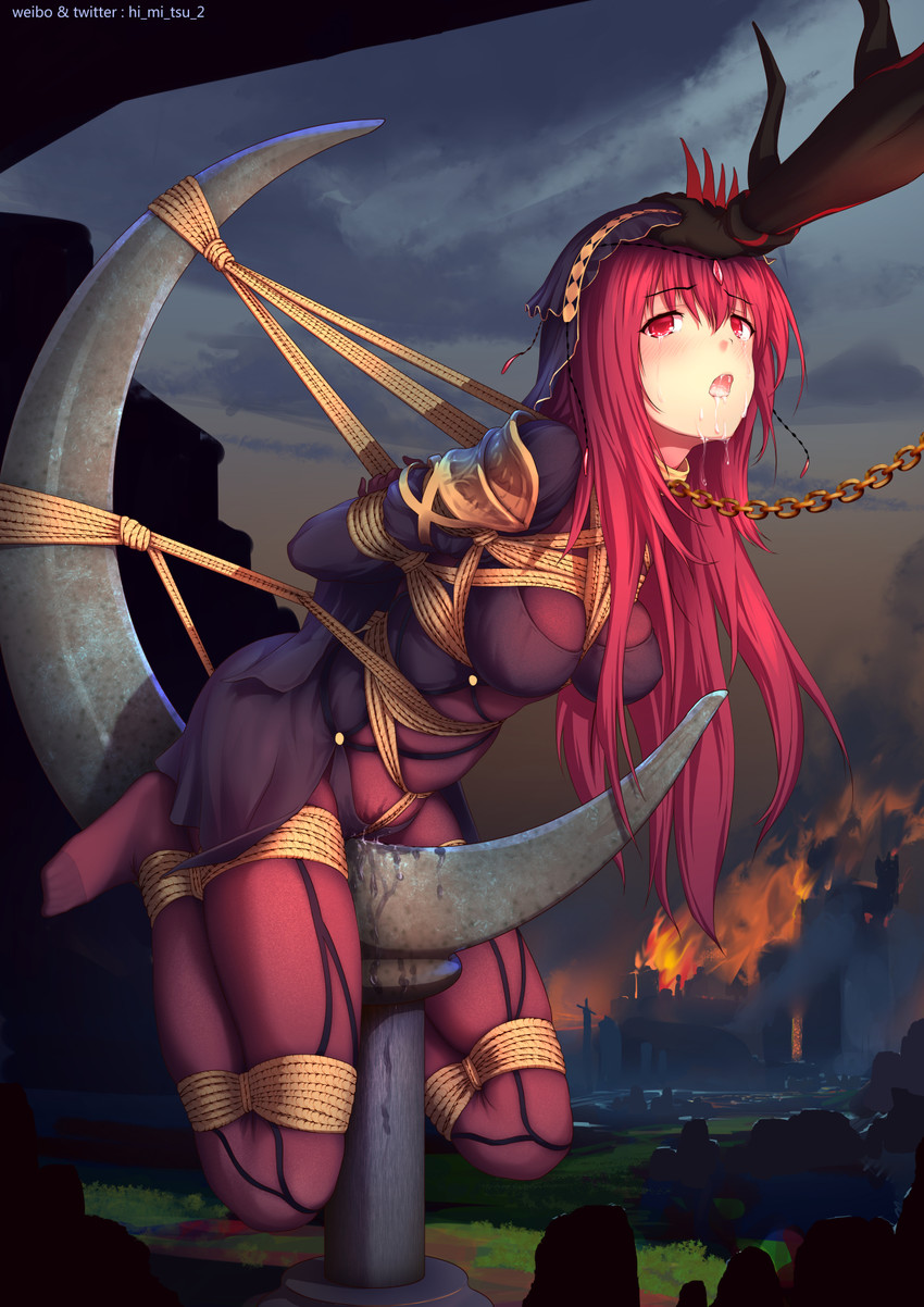 scathach, cu chulainn, and cu chulainn alter (fate and 1 more) drawn by himitsu_(hi_mi_tsu_2)