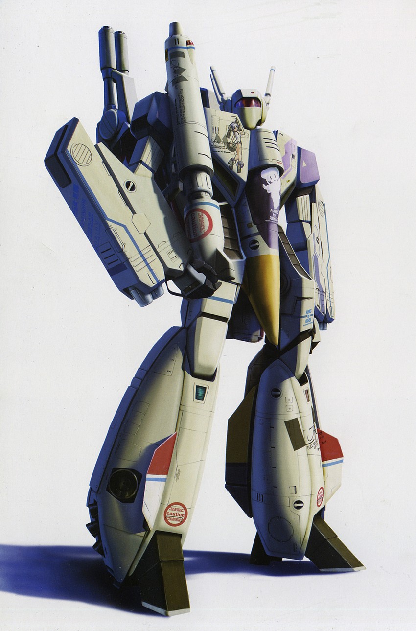 vf-1, lynn minmay, vf-1s, and vf-1 strike (macross and 2 more) drawn by tenjin_hidetaka