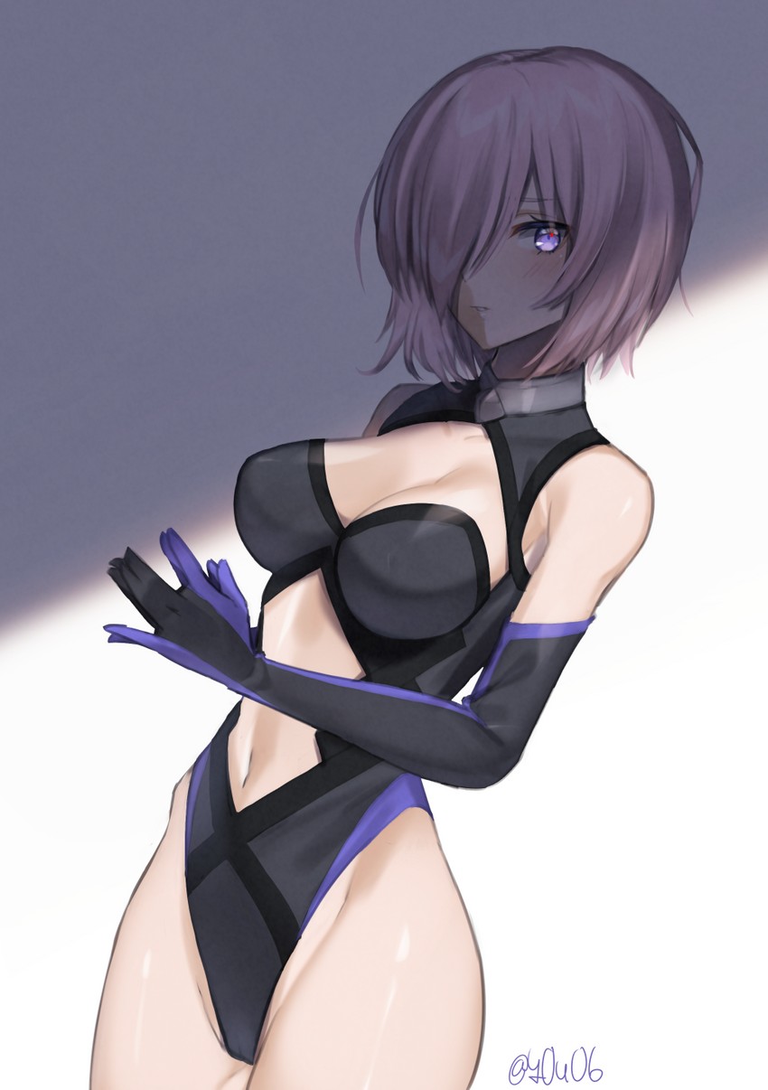 mash kyrielight (fate and 1 more) drawn by you06