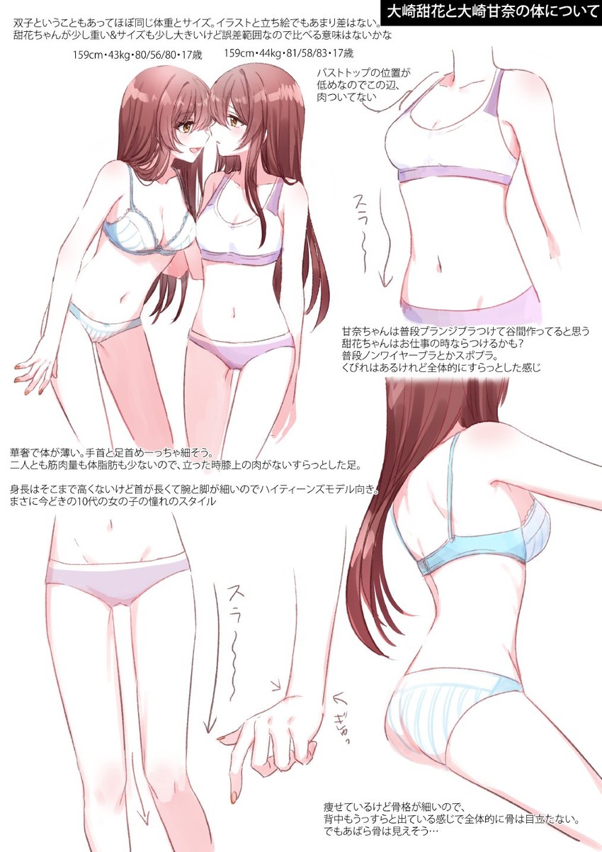 osaki amana and osaki tenka (idolmaster and 1 more) drawn by romi_(346_ura)