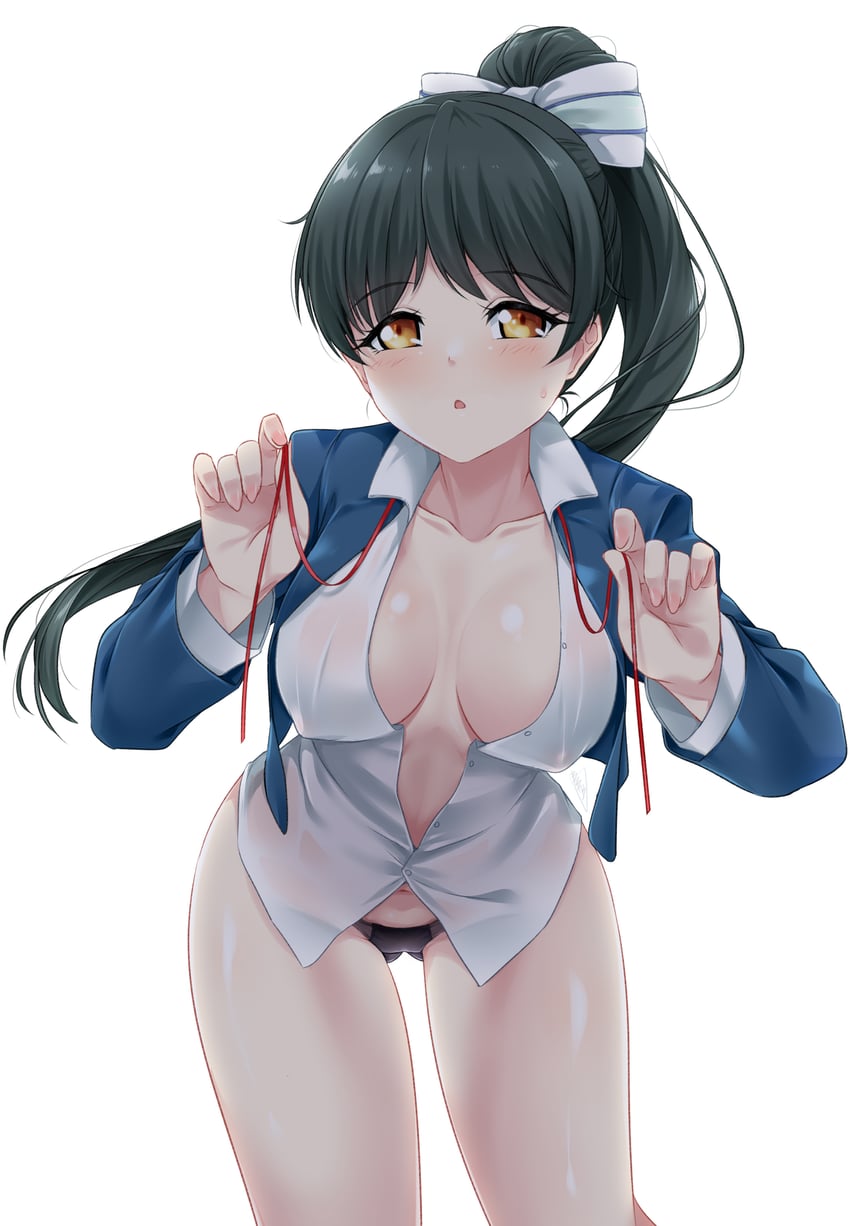 hazuki ren (love live! and 1 more) drawn by bunji