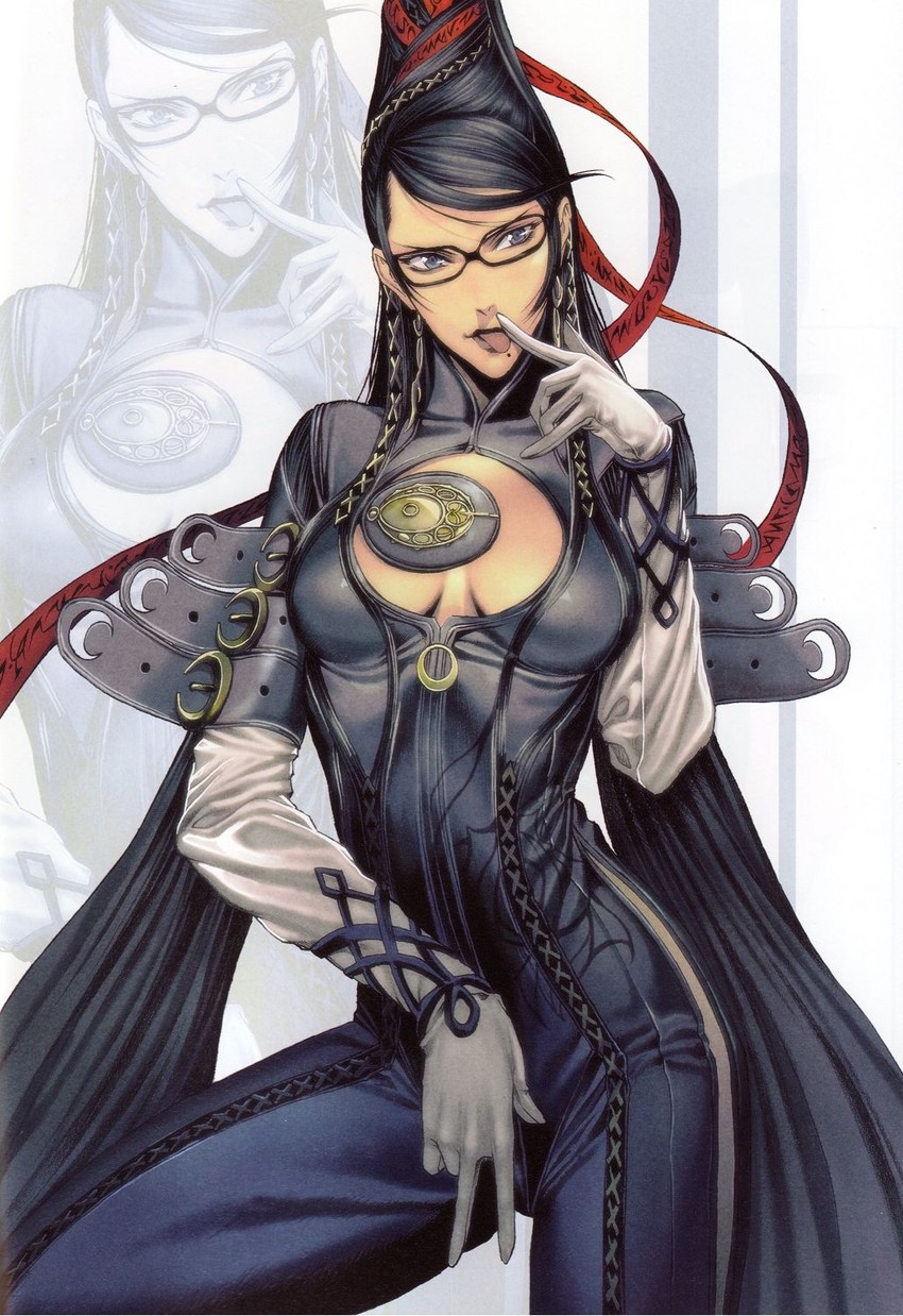 bayonetta (bayonetta and 1 more) drawn by homare_(fool's_art)