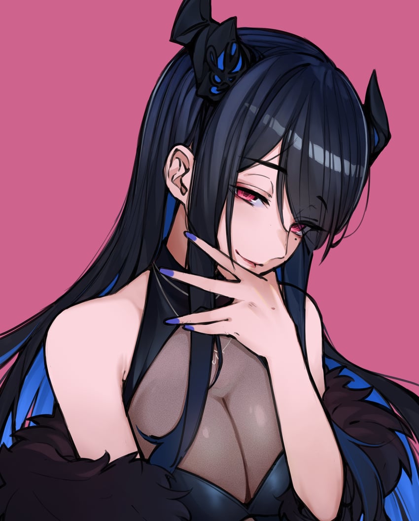 nerissa ravencroft (hololive and 1 more) drawn by kureo