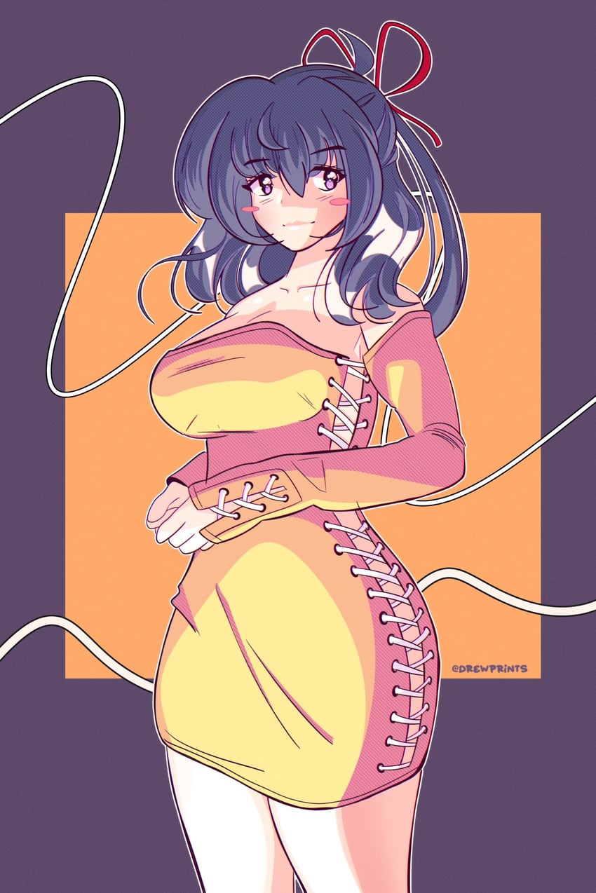 rixia mao (eiyuu densetsu and 2 more) drawn by drewprints