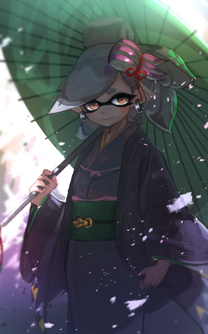 marie (splatoon and 1 more) drawn by kashu_(hizake)