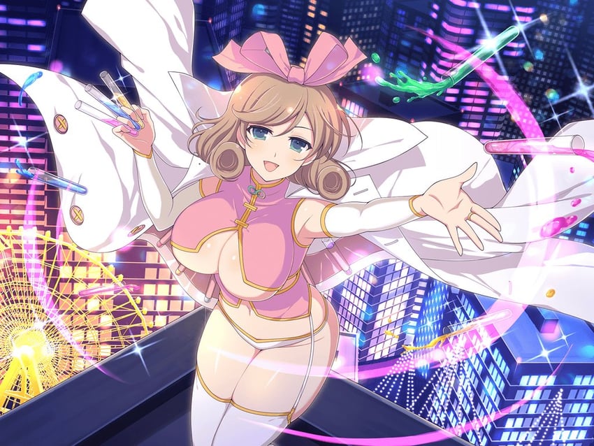 haruka (senran kagura and 3 more) drawn by yaegashi_nan