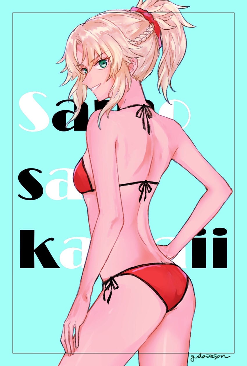 mordred (fate and 1 more) drawn by aisu_(shipposama)